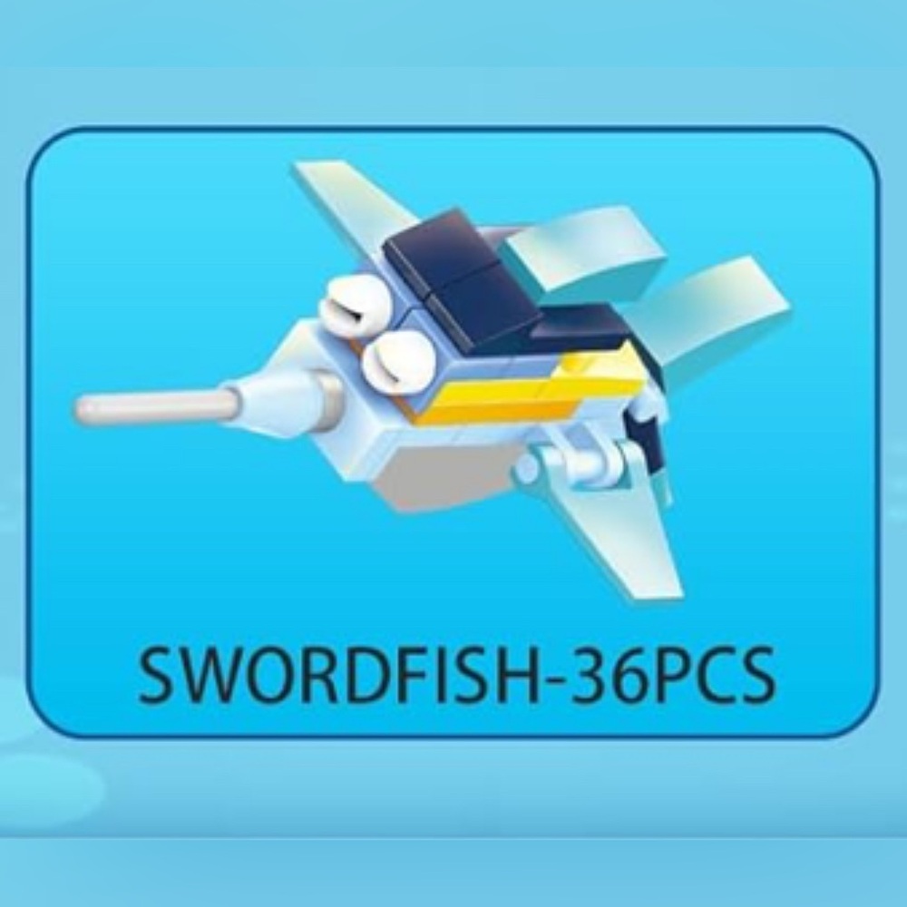 Swordfish Building Blocks for Kids 6-12yrs